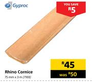 Gyproc Rhino Cornice-75mm x 3m