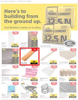 Builders Inland : Here's To Building From The Ground Up (23 August - 19 September 2022), page 1