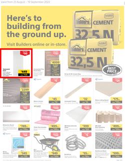 Builders Inland : Here's To Building From The Ground Up (23 August - 19 September 2022), page 1