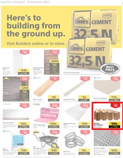 Builders Inland : Here's To Building From The Ground Up (23 August - 19 September 2022), page 1