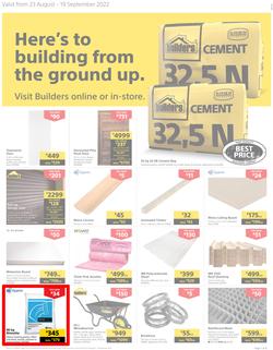 Builders Inland : Here's To Building From The Ground Up (23 August - 19 September 2022), page 1