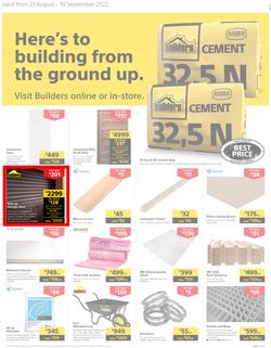 Builders Inland : Here's To Building From The Ground Up (23 August - 19 September 2022), page 1