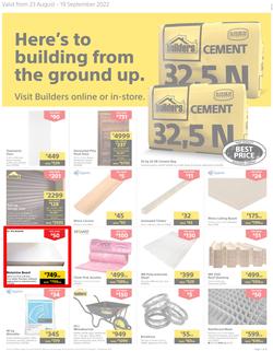 Builders Inland : Here's To Building From The Ground Up (23 August - 19 September 2022), page 1
