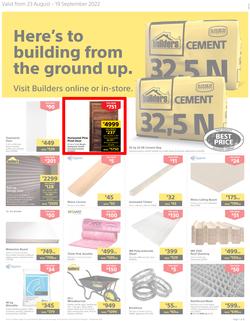Builders Inland : Here's To Building From The Ground Up (23 August - 19 September 2022), page 1