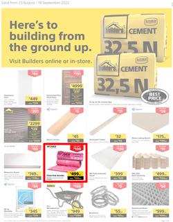 Builders Inland : Here's To Building From The Ground Up (23 August - 19 September 2022), page 1