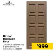 Swartland Bastion Barricade Door-2032m (h) x 813mm (w)