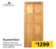 Swartland 8 Panel Door-2032m x 813mm