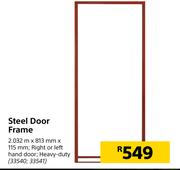 Steel Door Frame-2032m x 813mm x 115mm