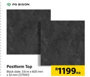 PG Bison Postform Top-3.6m x 600mm x 32mm Each