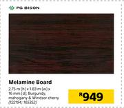 PG Bison Melawood Board-2.75m (h) x 1.83m (w) x 16mm (d)