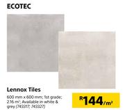 Ecotec Lennox Tiles-600mm x 600mm Per Sqm