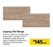 Legong Tile Range-250mm x 500mm Per Sqm