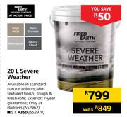 Fired Earth Severe Weather-5L