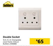 Builders Double Socket