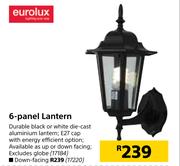 Eurolux 6 Panel Lantern Down Facing