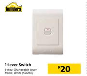 Builders 1 Lever Switch