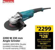 Makita 2200 W 230 mm Angle Grinder GA9020