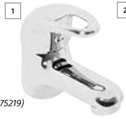 Builders Style Basin Mixer