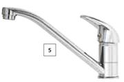 Builders Style Kitchen Mixer