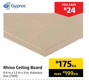 Gyproc Rhino Ceiling Board 6.4m x 1.2m x 3m Each
