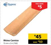 Gyproc Rhino Cornice 75mm x 3m