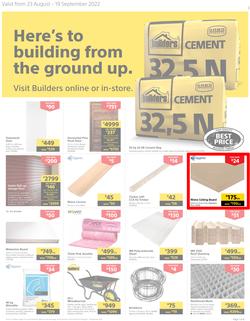 Builders KwaZulu-Natal : Here's To Building From The Ground Up (23 August - 19 September 2022), page 1