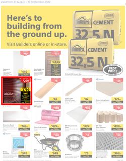 Builders KwaZulu-Natal : Here's To Building From The Ground Up (23 August - 19 September 2022), page 1