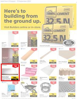 Builders KwaZulu-Natal : Here's To Building From The Ground Up (23 August - 19 September 2022), page 1
