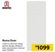 Doortec Roma Door 2.032 m x 813 mm