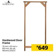 Swartland Hardwood Door Frame 70 mm x 45 mm x 813 mm