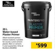 Fired Earth Water Based Plaster Primer-20L