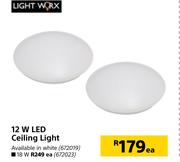 Light Worx 18W LED Ceiling Light-Each