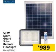 Solar Flair 50W Night Guard Solar Remote Floodlight (Black)