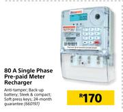 80A Single Phase Pre Paid Meter Recharger