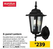 Eurolux 6 Panel Lantern Down Facing