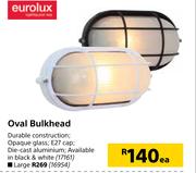 Eurolux Oval Large Bulkhead-Each