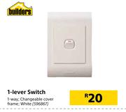 Builders 1 Lever Switch