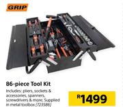 Grip 86 Piece Tool Kit