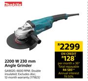 Makita 2200W 230mm Angle Grinder