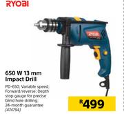 Ryobi 650W 13mm Impact Drill