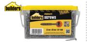 Builders PK400 YZP Chipboard Screws-3.5mm x 50mm Per Pack