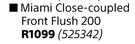 Builders Miami Close Coupled Front Flush 200