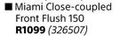 Builders Miami Close Coupled Front Flush 150
