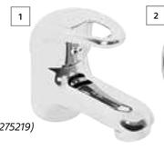 Builders Style Basin Mixer Chrome