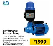 Max Pump Performance Booster Pump 0.37KW
