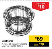 Brickforce 75mm x 2.8mm x 20m