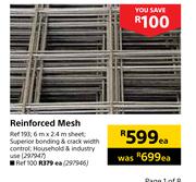 Reinforced Mesh 6m x 2.4m-Each