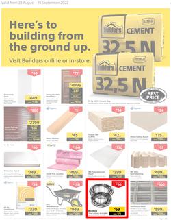 Builders Western Cape : Here's To Building From The Ground Up (23 August - 19 September 2022), page 1