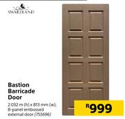 Swartland Bastion Barricade Door 2.032m (h) x 813mm (w)