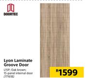 Doortec Lyon Laminate Groove Door